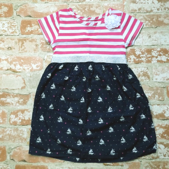 Healthtex Sailboats Dress - Picture 1 of 3